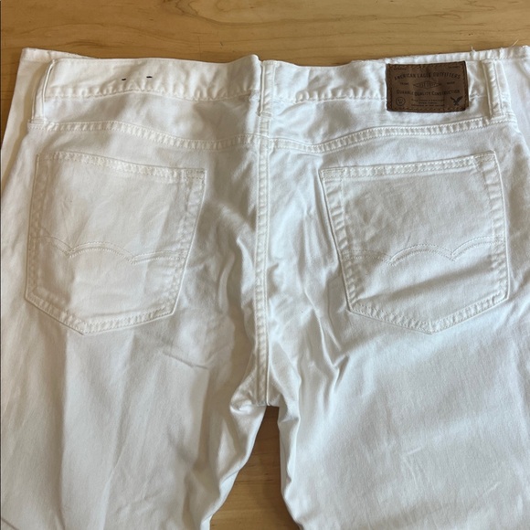 American Eagle Outfitters Men's Crisp White Jeans 36x32 - Picture 7 of 8
